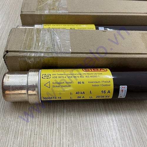 Cầu chì ống trung thế SIBA 36kV 16A