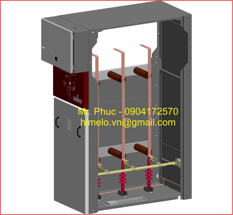 Tủ nối cáp kèm dao tiếp địa